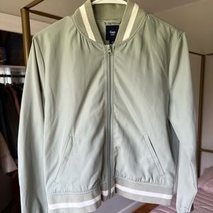 GAP zip up bomber jacket